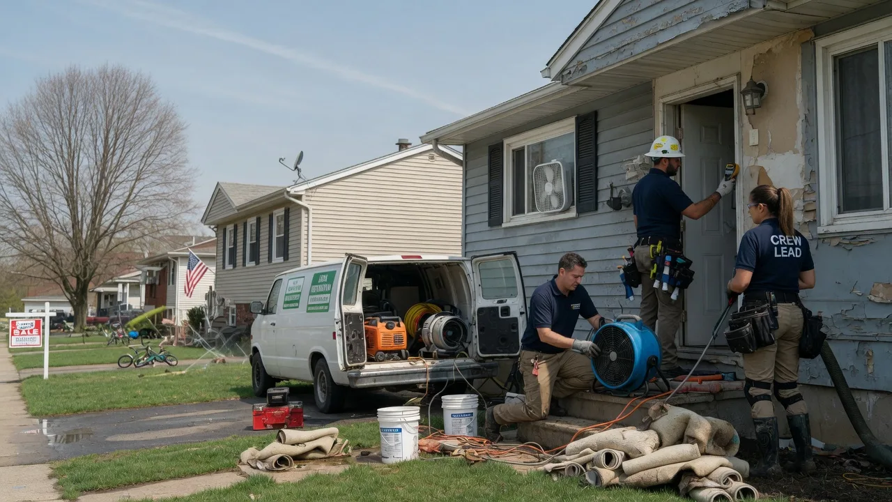 Flood Cleanup in Tremont, IL near me